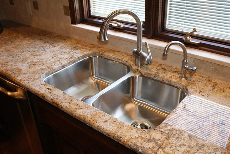 Golden Persa Granite Kitchen Tops