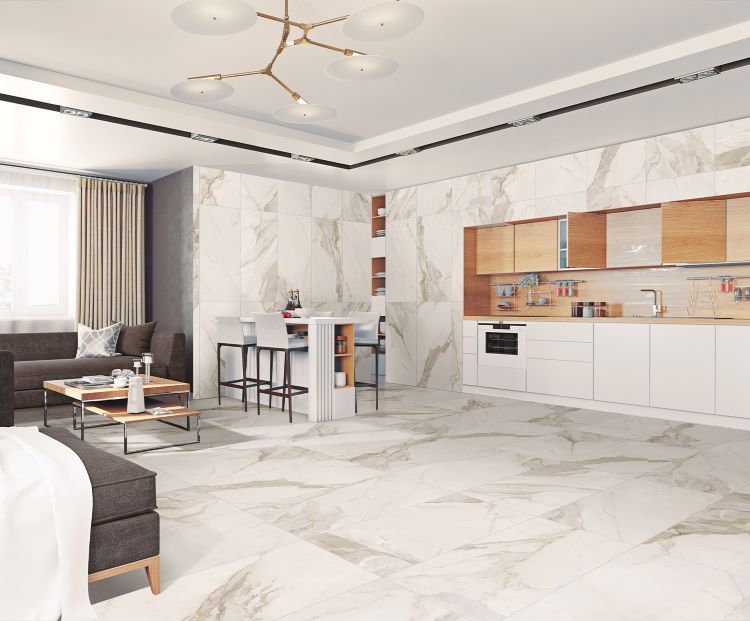 Calacatta Gold Marble background wall and tiles Calacatta Gold Marble background wall and tiles